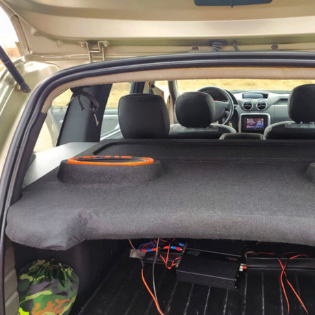Полка Renault Duster (2010-2015)(отв. под динамики 20см) купить недорого с доставкой в Элиста